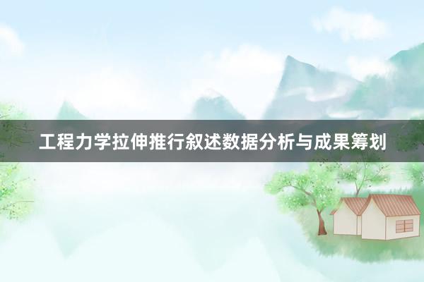 工程力学拉伸推行叙述数据分析与成果筹划